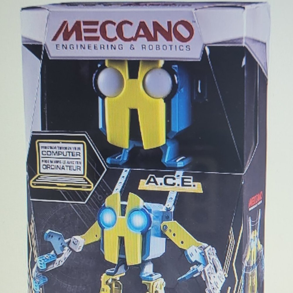 Brand NEW! Meccano- Micronoid Code A.C.E. Programmable Robot Building Kit